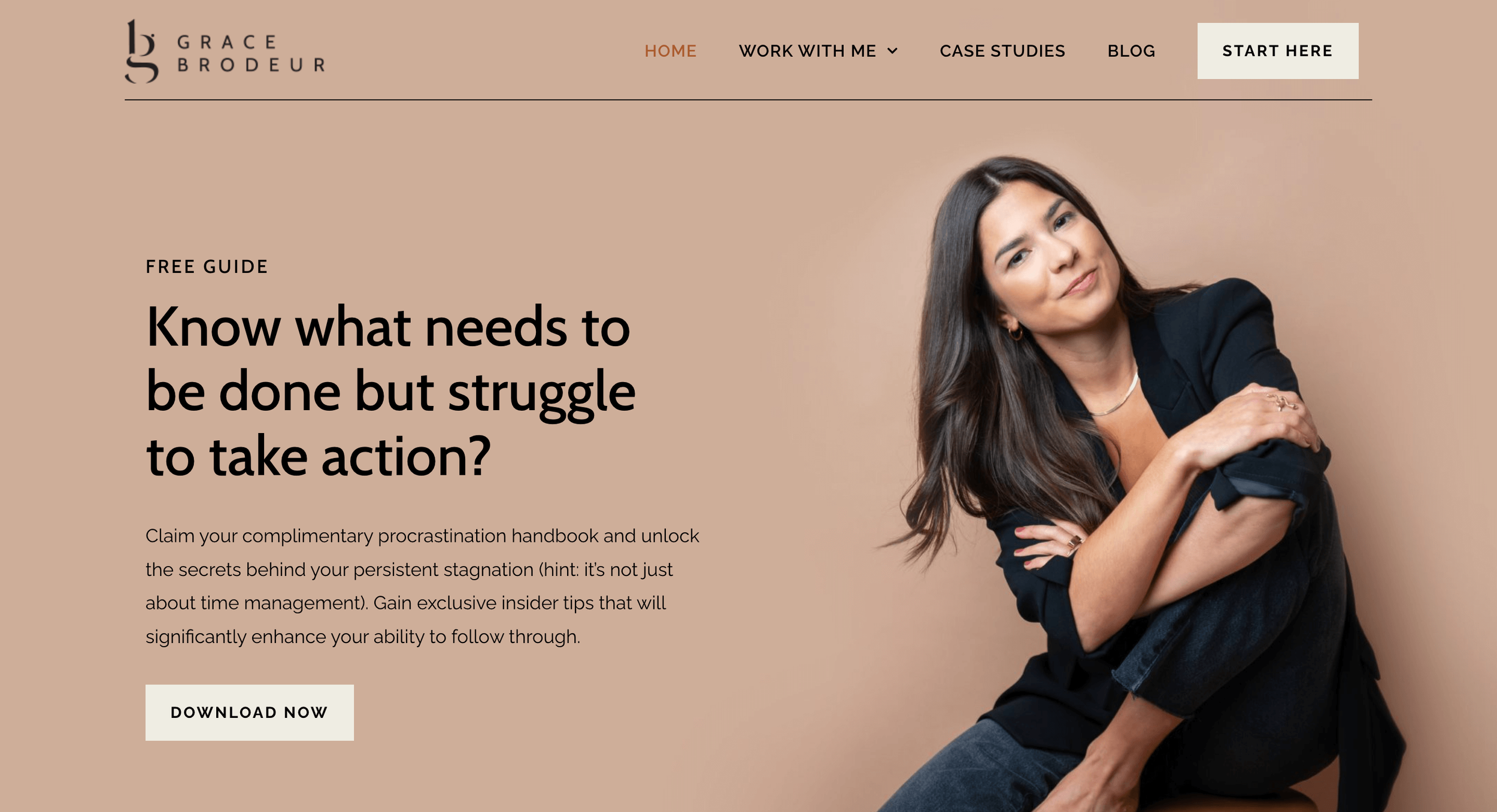 Neutral Harmony template preview