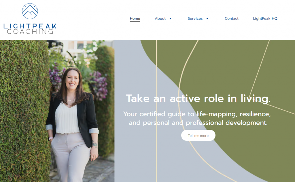 Modern Simplicity template preview